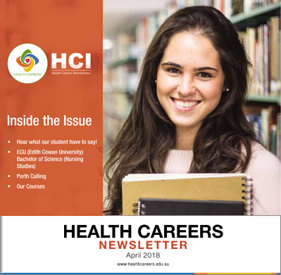 Health Careers Newsletter April 2018 Edition