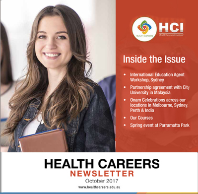 Health Careers Newsletter September 2017 Edition